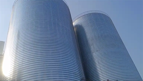 响水2座混凝土高架卷板仓