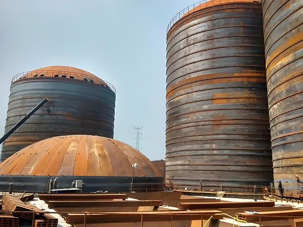 响水焦粉钢板仓